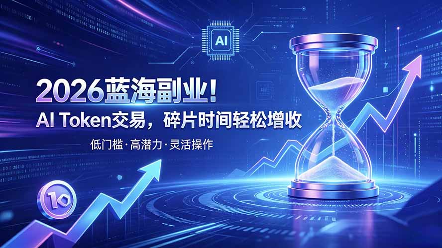 【分享】(19997期)AI Token算力赛道!普通人可入局的数字副业-元界资源网