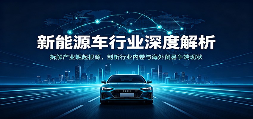 实用新能源车行业深度解析:拆解产业崛起根源,剖析行业内卷与海外贸易争端现状-元界资源网