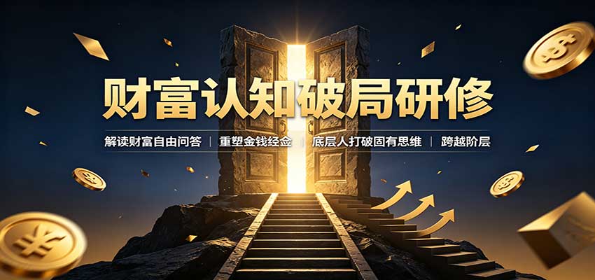 【推荐】财富认知破局研修:解读"孙割",重塑金钱观念,底层人打破固有思维跨越阶层-元界资源网